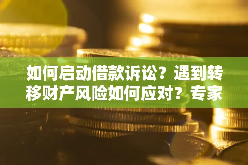 武汉如何启动借款诉讼？遇到转移财产风险如何应对？专家解局支招