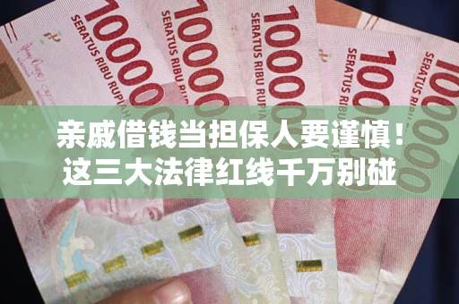 武汉亲戚借钱当担保人要谨慎！这三大法律红线千万别碰