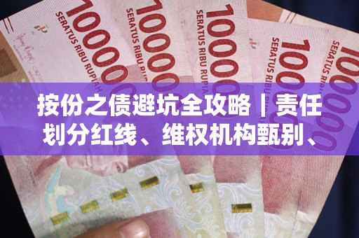 武汉按份之债避坑全攻略｜责任划分红线、维权机构甄别、纠纷处理全流程拆解