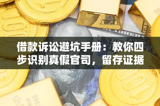 武汉借款诉讼避坑手册：教你四步识别真假官司，留存证据不踩雷