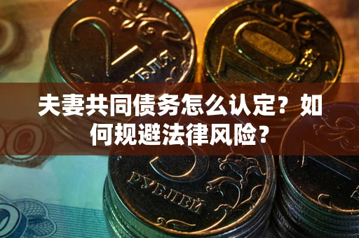 武汉夫妻共同债务怎么认定？如何规避法律风险？