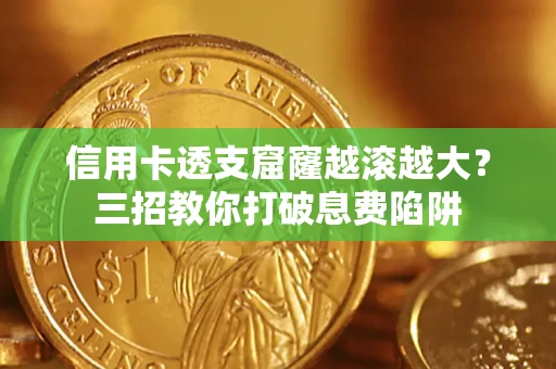武汉信用卡透支窟窿越滚越大？三招教你打破息费陷阱