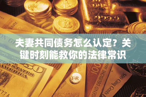 武汉夫妻共同债务怎么认定？关键时刻能救你的法律常识