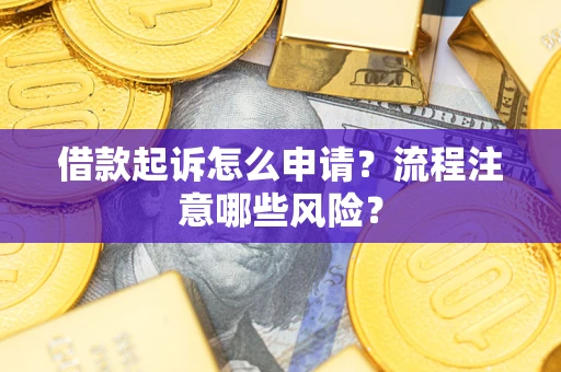 武汉借款起诉怎么申请？流程注意哪些风险？